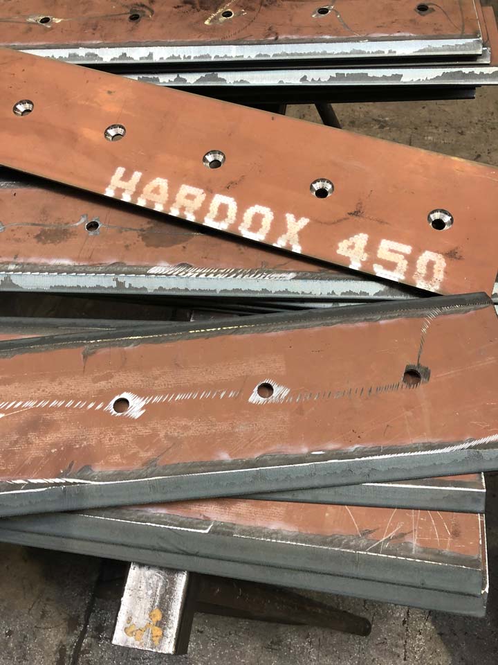 Hardox® 450 Schneidkante